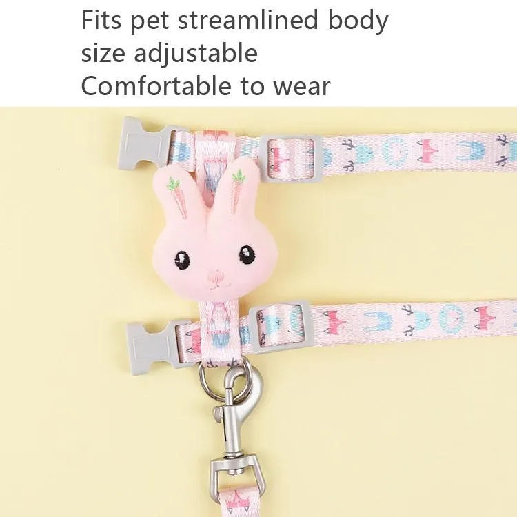 Adjustable Anti Breakaway Cat Leash Small 3Kg Max