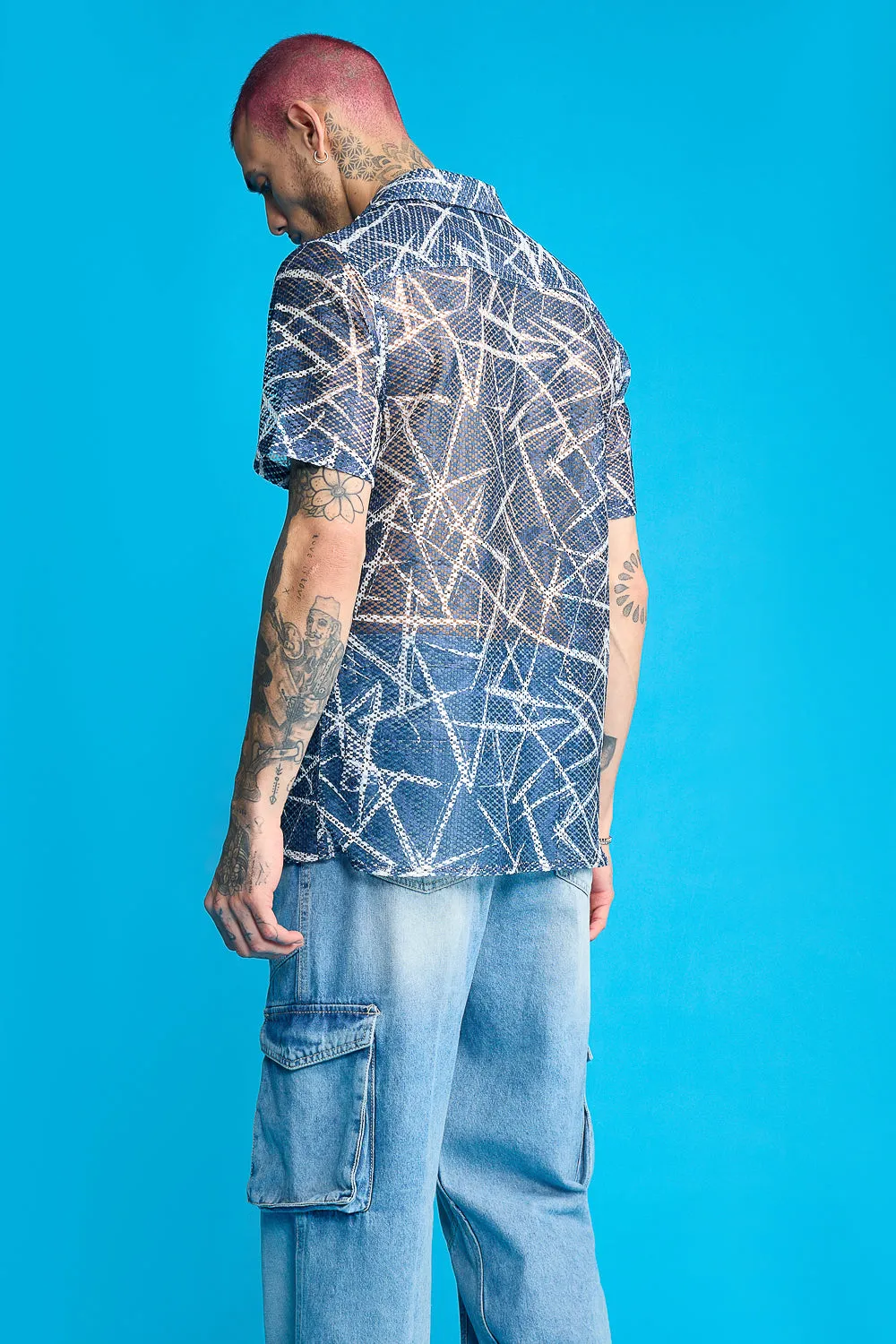 Chalk Lines Men's Mesh Shirt