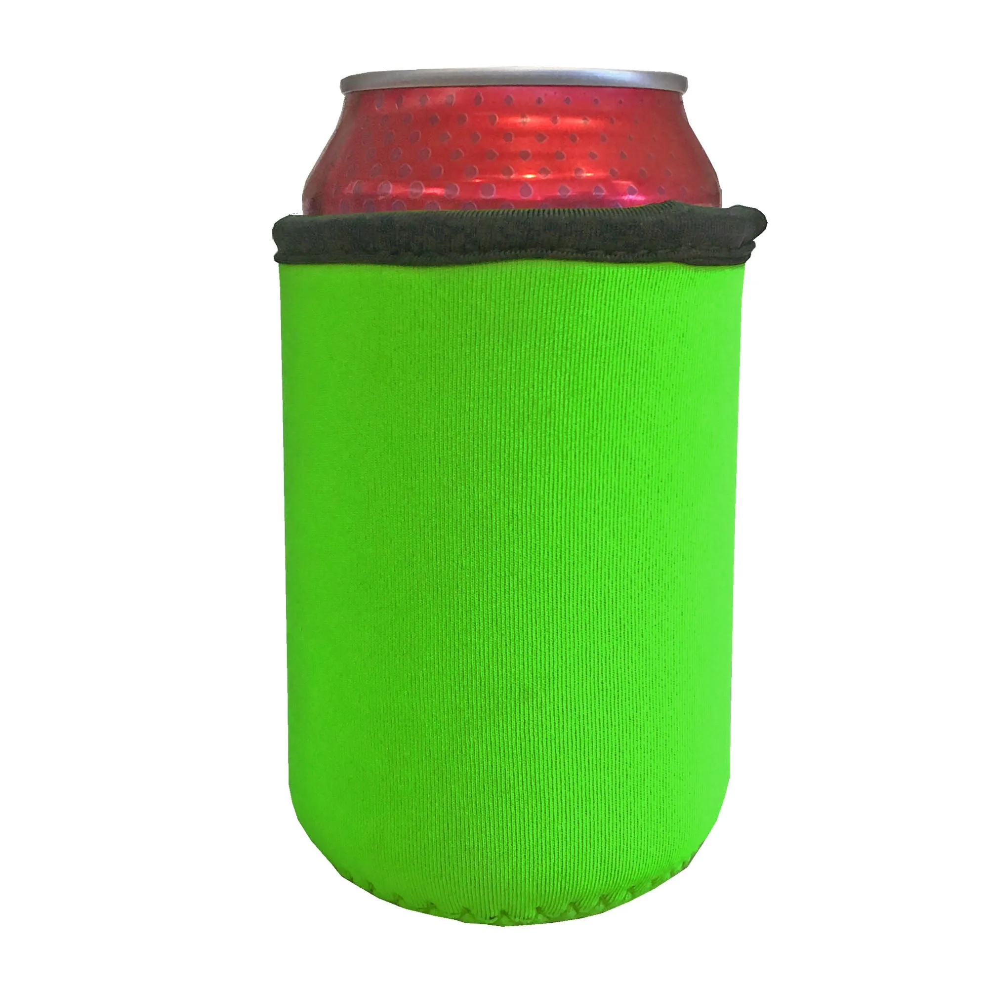 Neoprene Can Cooler Thick Sleeves for 12oz Cans - 1-Pack - Colorful Blank Design for any Event - Lightweight 4mm Thick Insulation Keeps Your Drinks Cool!