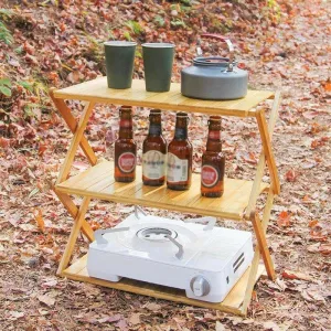 Outdoor Camping Shelf Rack
