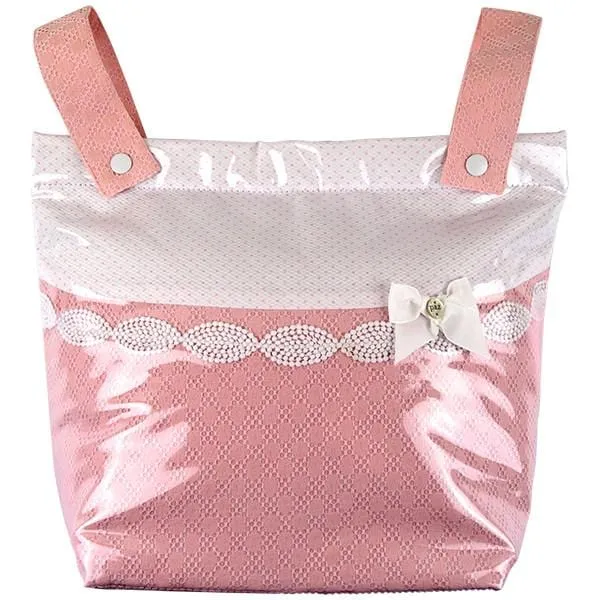 Paz Rodriguez Chalk 'Kora' Blue & Pink Pram Bag