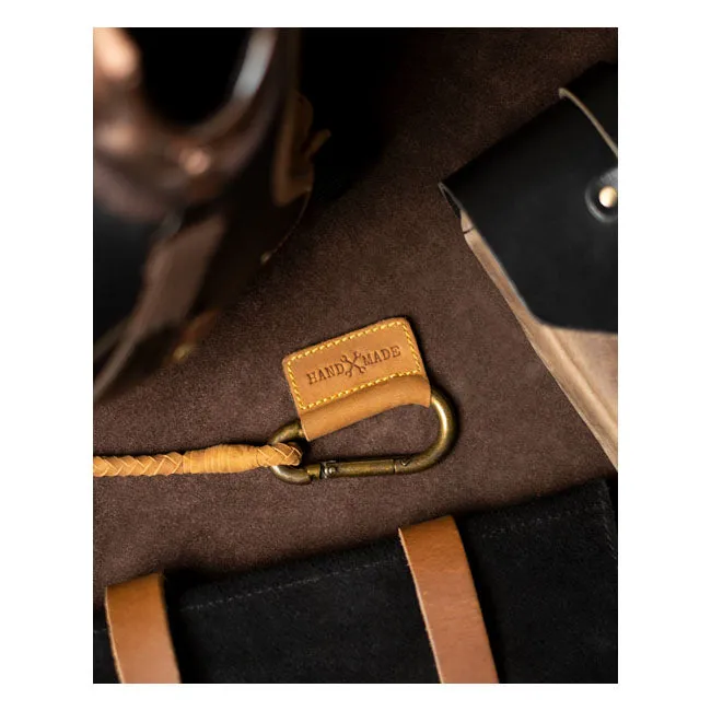 TRIP MACHINE BRAIDED KEY CHAIN - TAN