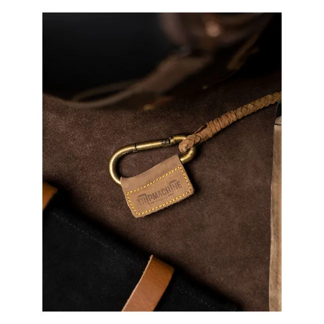 TRIP MACHINE BRAIDED KEY CHAIN - TOBACCO
