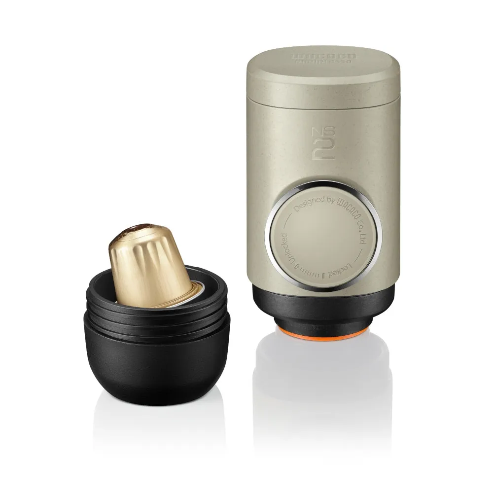 WACACO MINIPRESSO NS2 - Portable Espresso Machine for Coffee Capsules - Beige